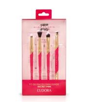Niina Secrets Kit de Pincéis para Olhos Secret Pink