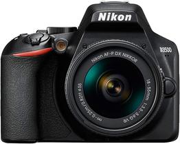 Nikon D3500 Sensor CMOS DX 24.2MP, Lente AF-P 18-55mm f/3.5-5.6G VR