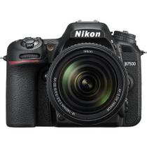 Nikon DSLR D7500 20,9MP - Sensor DX - Vídeo 4K/UHD - Lente AF-S 18-140mm VR