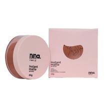 Nina Make Up Instant Matte Pó Facial Cor 03 Nina Make Up Instant Matte Pó Facial Cor 03