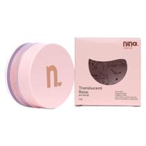 Nina makeup pó facial translucent rose 15g