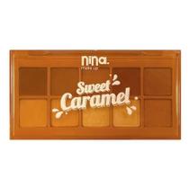 Nina Makeup Sweet Caramel Explosão de Caramelo - Paleta de Sombras 10g Nina Makeup Sweet Caramel Explosão de Caramelo - Paleta de Sombras 10g