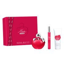 Nina Ricci Nina Coffret - Perfume Feminino EDP + Creme Corporal + Travel Size Roll On