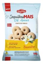 Ninha Sequilhos Mais - Baunilha - 120 G - Unidade - 1 - 12 Ninha Sequilhos Mais - Baunilha - 120 G - Unidade - 1 - 12