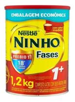 Ninho 1+ Prébio Fórmula Infantil Lata 1,2kg - Nestlé Fases