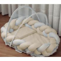 Ninho Baby Joy com Trança e Creme - Conforto e Segurança para Bebês