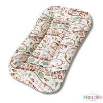 Ninho Casulinho 100% Algodão Extra Macio Recém Nascido Bebê Ergonomico Estampado Ninho Casulinho 100% Algodão Extra Macio Recém Nascido Bebê Ergonomico Estampado