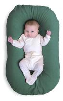 Ninho Casulinho Bebê Sensorial M + Capa Al Verde Esmeralda