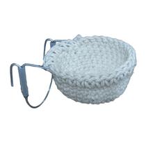 Ninho Crochê com Suporte Vertical - Papa Capim Ninho Crochê com Suporte Vertical - Papa Capim