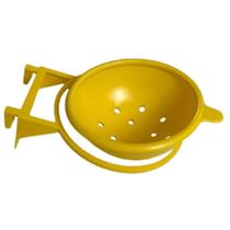 Ninho de Plástico - Com Suporte para Canário de Cor - Amarelo - Animalplast Ninho de Plástico - Com Suporte para Canário de Cor - Amarelo - Animalplast