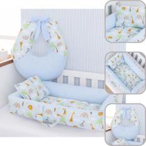 Ninho E Almofada Amamentação Berço Bebê Luxo Envio Imediato