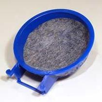 Ninho Horizontal Azul com Forro em Carpete