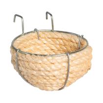 Ninho Jel Plast Pet Piu Corda Sisal para Pássaros - Tamanho 2