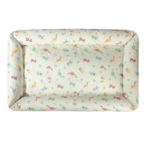 Ninho Para Carrinho E Mini Berço Percal 200 Fios 100% Algodão - Dinossauros