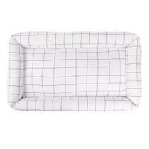 Ninho para Carrinho e Mini Berço Percal 200 Fios 100% Algodão - Grid