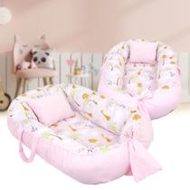 ninho pra bebê ninho redutor de berço ninho pra menino/menina ninho estampado com alça 01 unidade