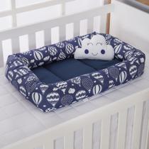 Ninho Redutor com Almofada De Berço Bebê Menino Balão 2 pcs Ninho Redutor com Almofada De Berço Bebê Menino Balão 2 pcs