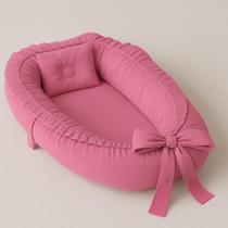 Ninho Redutor de Berço 100% Micropercal com Babado - Mãe e Filho Enxovais