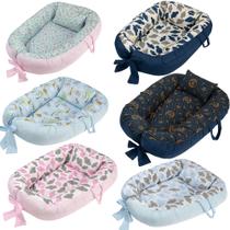 Ninho Redutor de Berço de Bebê Menina Menino com Travesseiro e laço - PRONTA ENTREGA