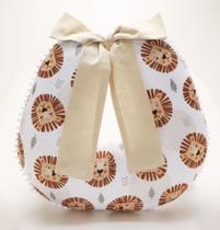 Ninho Redutor De Berço e Almofada De Amamentação Menino Leão Ninho Redutor De Berço e Almofada De Amamentação Menino Leão