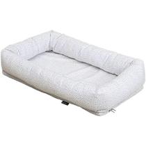 Ninho Redutor de Berço e Carrinho Kiddo Nap Branco Prata