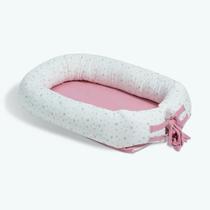 Ninho Redutor de Berço Hug Bons Sonhos Rosa Blush Ninho Redutor de Berço Hug Bons Sonhos Rosa Blush