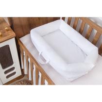 Ninho redutor de berço para bebe menina perola - berço portatil