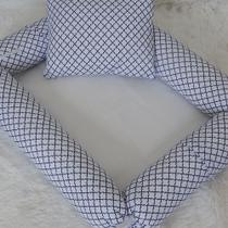 Ninho Redutor de Berço para Bebê Menino com Zíper + Almofadinha 2 peças Império Ninho Redutor de Berço para Bebê Menino com Zíper + Almofadinha 2 peças Império