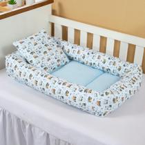 Ninho Redutor De Berço Para Bebê Menino Estampa Sublimada Ninho Redutor De Berço Para Bebê Menino Estampa Sublimada