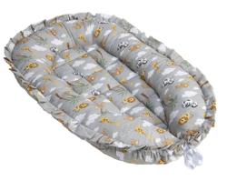 Ninho Redutor para Bebê - Safari Cinza