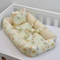Ninho Redutor Safari Light Para Berço De Bebê Com Alça