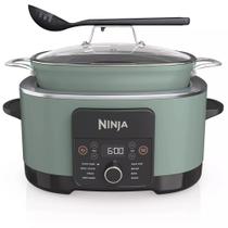 Ninja PossibleCooker PRO 8,5 qt Multicooker com 8 funções em 1, incluindo panela de cozimento lento, panela de ferro fundido, sous vide e panela segura para forno até 260 C, verde sálvia