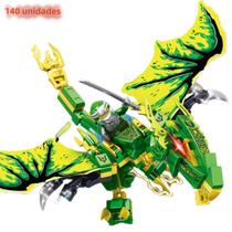 Ninjago - Mini Figura de Ação Mech com Blocos de Construção Compatíveis