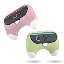 Nintendo Switch 2 Empuñaduras Joy-Con HEATFUN Switch 2 Rosa y Verde