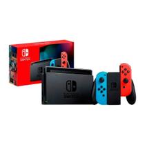 Nintendo Switch 32GB JoyCon Vermelho e Azul Neon V2