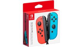 Nintendo Switch JoyCon Azul Neon e Vermelho Neon