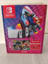 Nintendo Switch Oled + Mario Kart 8 Deluxe + 03 meses de assinatura individual Nintendo Switch Oled + Mario Kart 8 Deluxe + 03 meses de assinatura individual