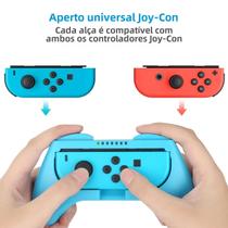 Nintendo usando Joy-Con Grip Switch, Switch Controller, Acessórios Do Jogo, 2 pcs