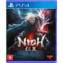 Nioh Capa Azul PS 4 Team Ninja Mídia Física RPG