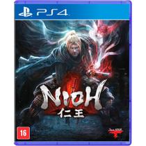 Nioh Capa Azul PS 4 Team Ninja Mídia Física RPG