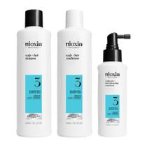 Nioxin 3: Sistema de Espessamento para Cabelos Coloridos ou Danificados