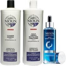 Nioxin Hair System 5 Sh + Cond 1000Ml + Night Density Rescue