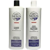 Nioxin Hair System 5 Shampoo + Condicionador 1000Ml