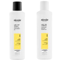 Nioxin Sistema 1 Scalp + Hair Shampoo 300ml e Condi 300ml