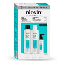 Nioxin Sistema 3 Kit c/ Shampoo 150ml+Condi 150ml+Trat 50ml