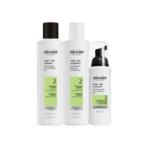 Nioxin System 2 Kit - Sh 150ml + Cond 150ml + Treatment 40ml Nioxin System 2 Kit - Sh 150ml + Cond 150ml + Treatment 40ml