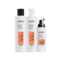 Nioxin System 4 Kit - Sh 150ml + Cond 150ml + Treatment 40ml