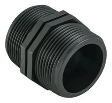 Nipel 2 Polegadas Roscavel Preto Irritec