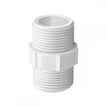 Nipel Branco Krona Rosca 1/2'' - Kit C/50 Pecas