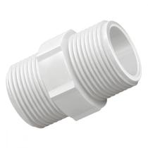 Nipel Branco Krona Rosca 1'' - Kit C/24 Pecas